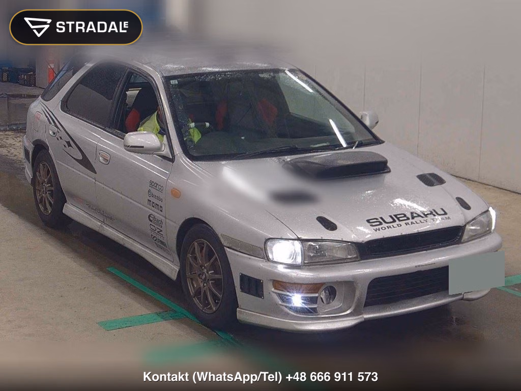 SUBARU IMPREZA SPORTS WAGON 4WD WRX 1998, aukcja z Japonii, zdjęcie 1