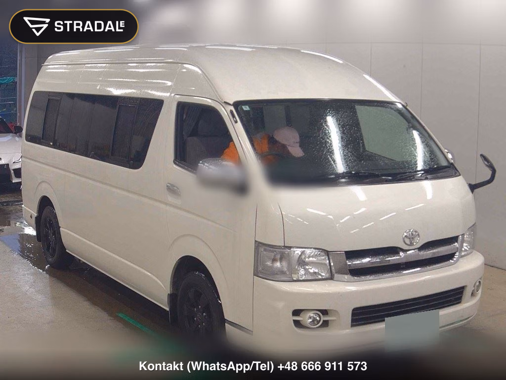 TOYOTA HIACE VAN 4D CAMPING 2006, aukcja z Japonii, zdjęcie 1