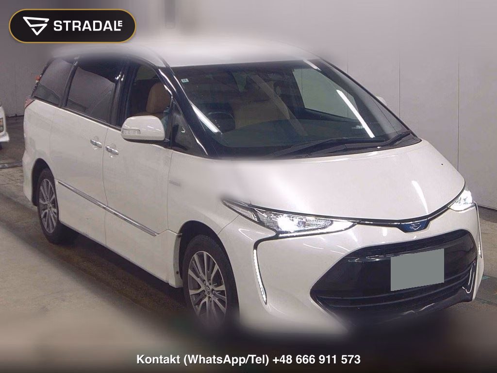TOYOTA ESTIMA HYBRID 4WD AERAS SMART 2016, aukcja z Japonii, zdjęcie 1