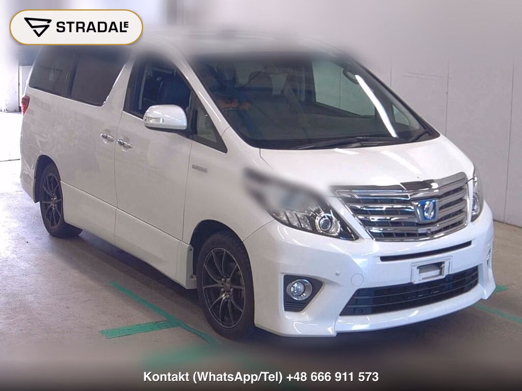 TOYOTA ALPHARD HYBRID 4WD SR C PACKAGE 2013, aukcja z Japonii, zdjęcie 1