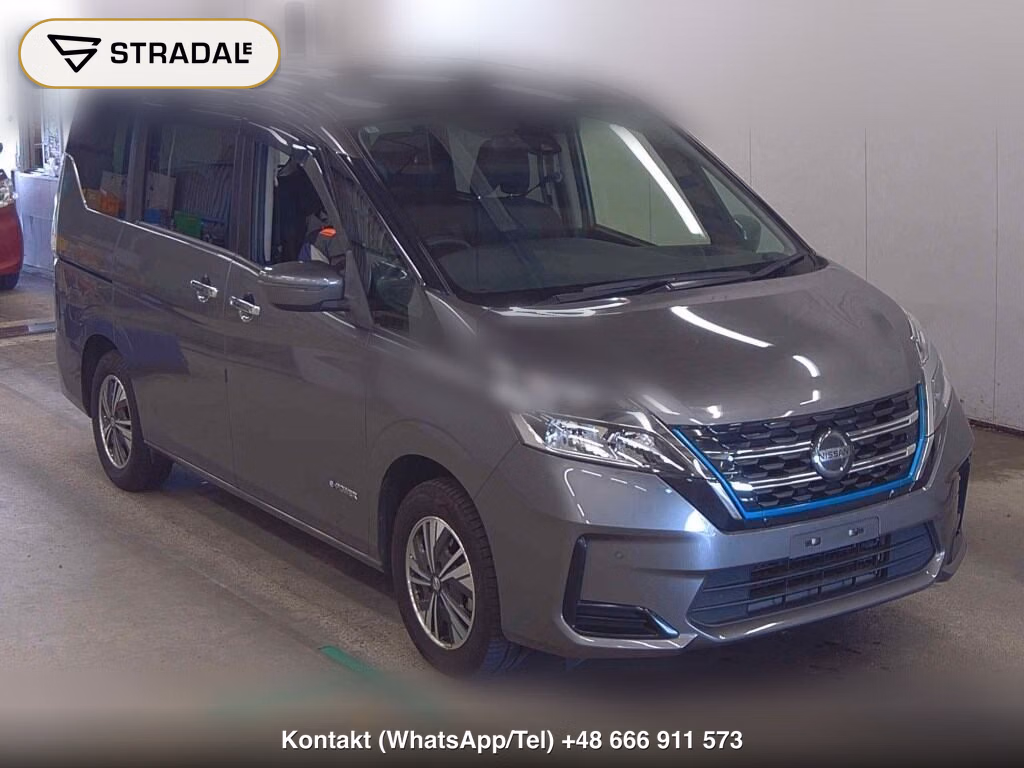 NISSAN SERENA 5D E-POWER X 2020, aukcja z Japonii, zdjęcie 1