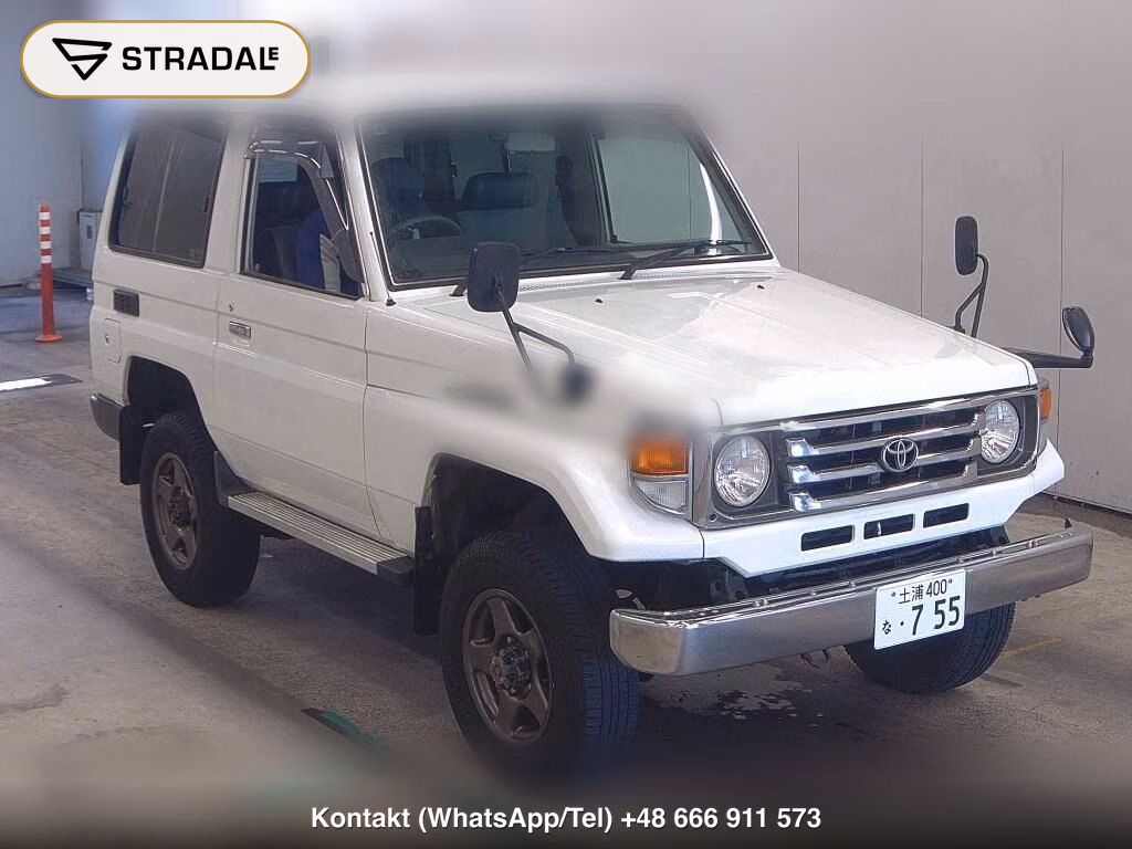 TOYOTA LAND CRUISER 70 3D 4WD LX 2001, aukcja z Japonii, zdjęcie 1