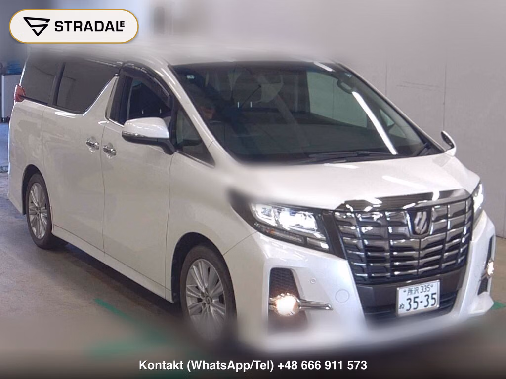 TOYOTA ALPHARD 2.5S A PACKAGE 2015, aukcja z Japonii, zdjęcie 1