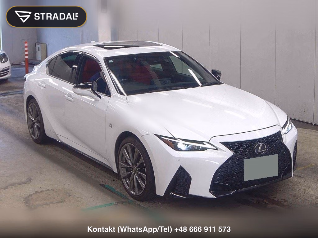 LEXUS IS 4D IS300 F SPORT 2020, aukcja z Japonii, zdjęcie 1