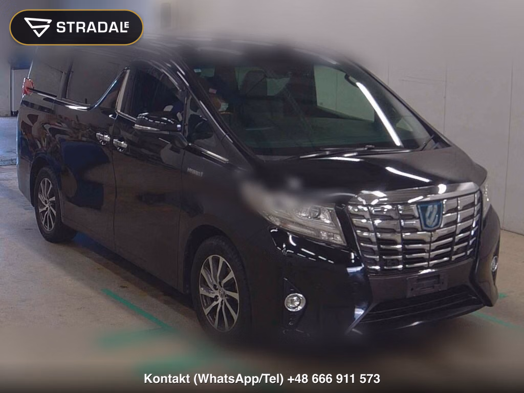 TOYOTA ALPHARD HYBRID 4WD EXECUTIVE LOUNGE 2017, aukcja z Japonii, zdjęcie 1