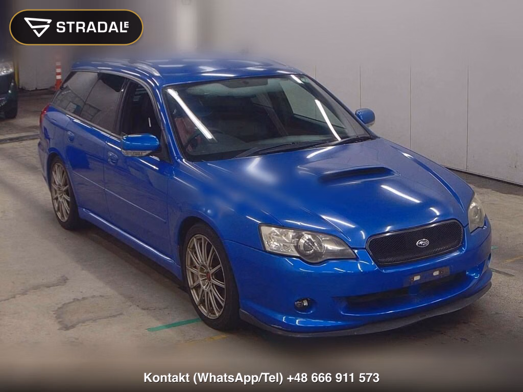 SUBARU LEGACY TOURING WAGON 4WD TUNED BY STI 2005, aukcja z Japonii, zdjęcie 1