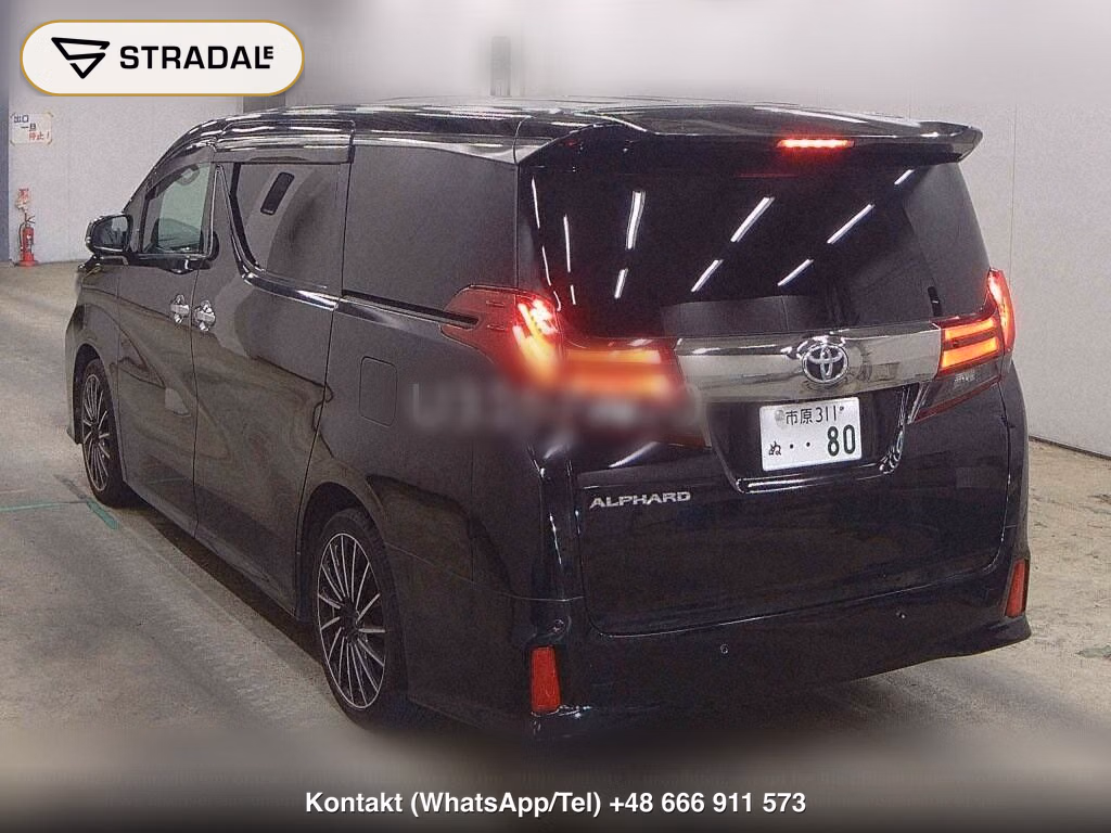 TOYOTA ALPHARD 2.5S A PACKAGE TYPE BLACK, miniaturka 3