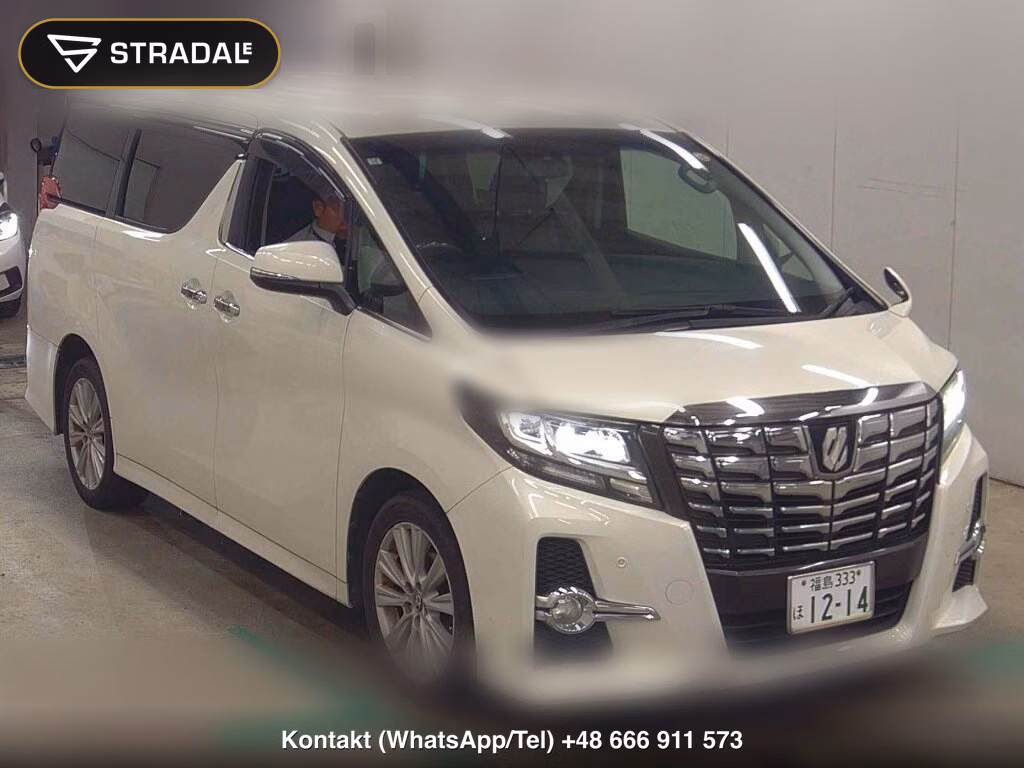 TOYOTA ALPHARD 4WD 2.5S 2015, aukcja z Japonii, zdjęcie 1