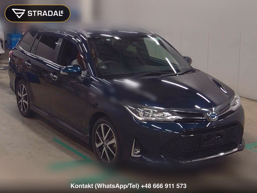 TOYOTA COROLLA FIELDER HYBRID G W×B 2019, aukcja z Japonii, zdjęcie 1