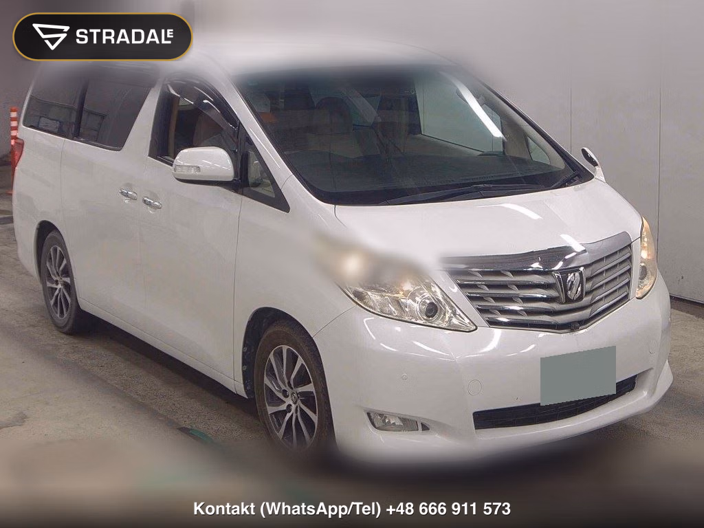 TOYOTA ALPHARD 240X 2010, aukcja z Japonii, zdjęcie 1