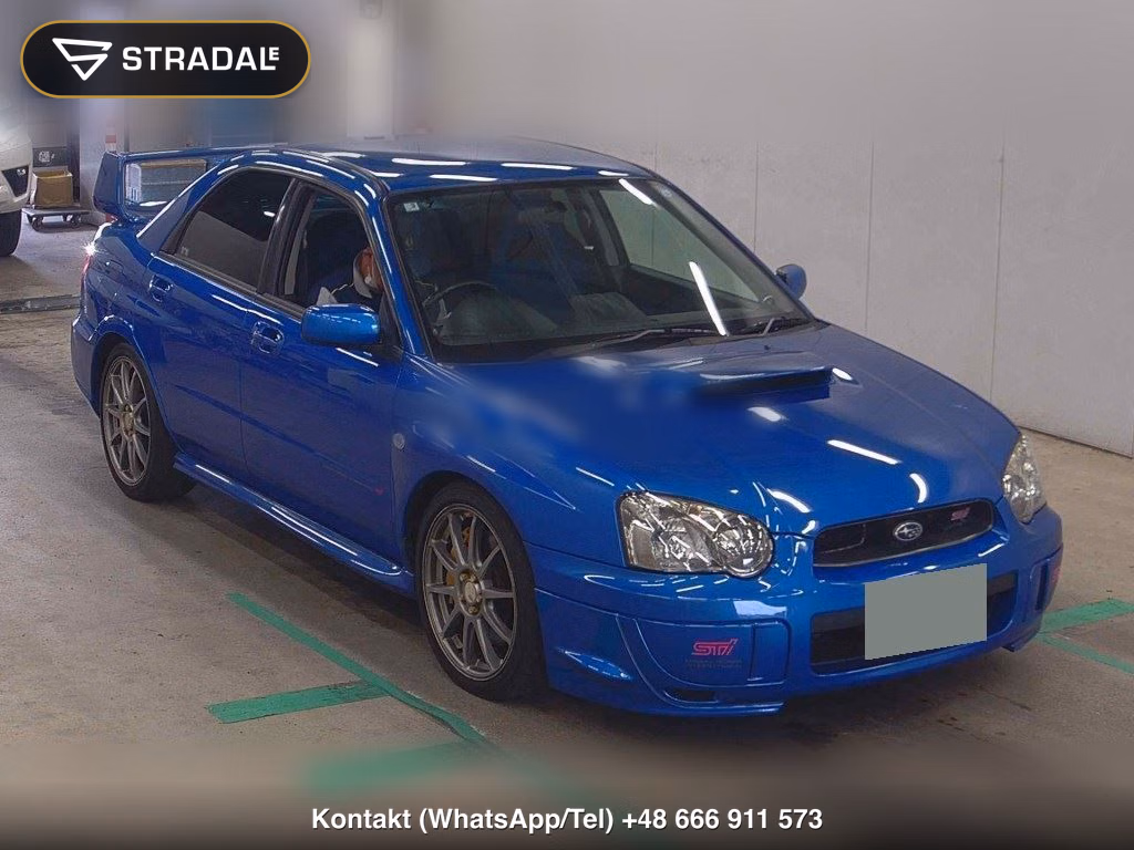 SUBARU IMPREZA WRX 4WD WRX STI 2002, aukcja z Japonii, zdjęcie 1