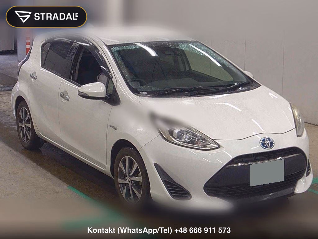 TOYOTA AQUA S STYLE BLACK 2018, aukcja z Japonii, zdjęcie 1