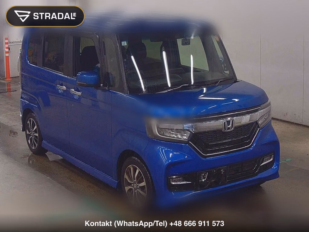 HONDA N-BOX CUSTOM G・EX HONDA SENSING 2017, aukcja z Japonii, zdjęcie 1
