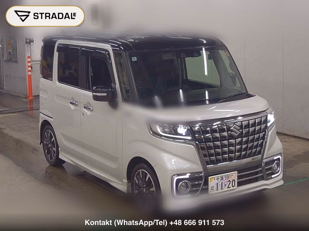 SUZUKI SPACIA CUSTOM HYBRID XS 2022, aukcja z Japonii, zdjęcie 1