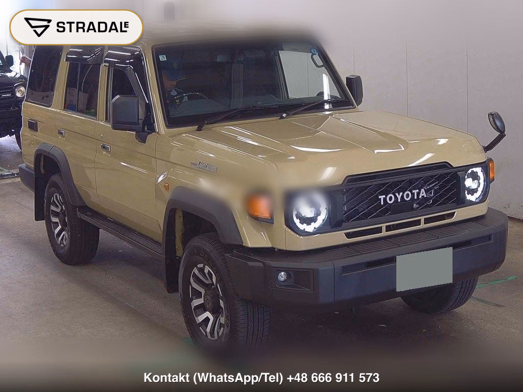 TOYOTA LAND CRUISER 70 5D 4WD AX 2025, aukcja z Japonii, zdjęcie 1