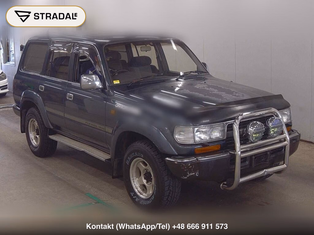 TOYOTA LAND CRUISER 80 4WD VX 1990, aukcja z Japonii, zdjęcie 1