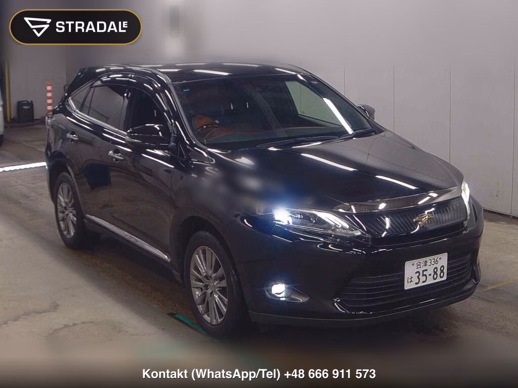TOYOTA HARRIER 4WD PREMIUM 2016, aukcja z Japonii, zdjęcie 1