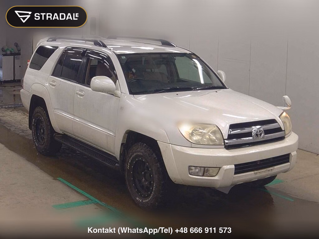 TOYOTA HILUX SURF 5D 4WD SSR-G 2004, aukcja z Japonii, zdjęcie 1