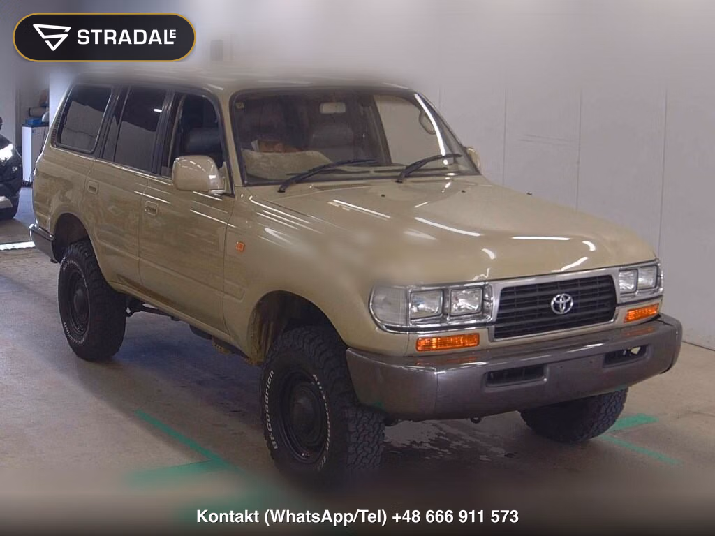 TOYOTA LAND CRUISER 80 4WD VX LIMITED 1997, aukcja z Japonii, zdjęcie 1
