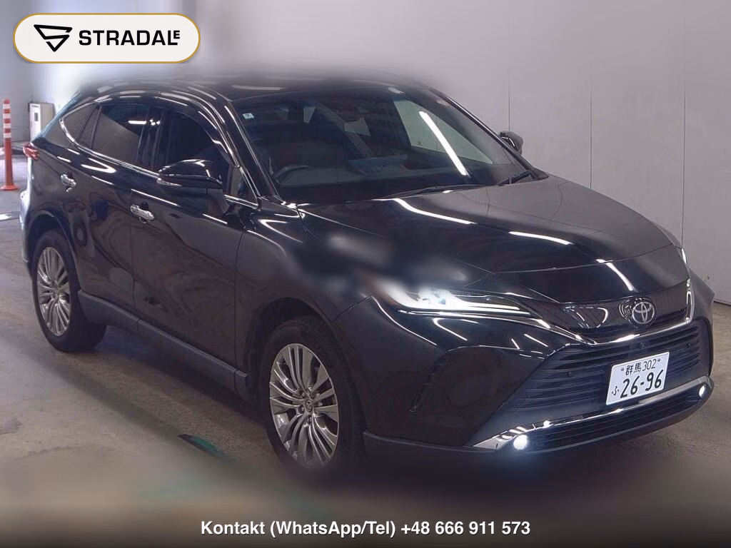 TOYOTA HARRIER Z LEATHER PACKAGE 2020, aukcja z Japonii, zdjęcie 1