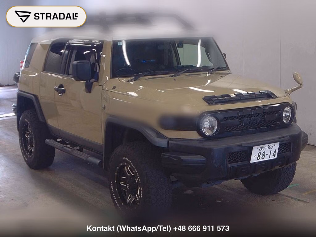 TOYOTA FJ CRUISER 4WD COLOR PACKAGE 2016, aukcja z Japonii, zdjęcie 1