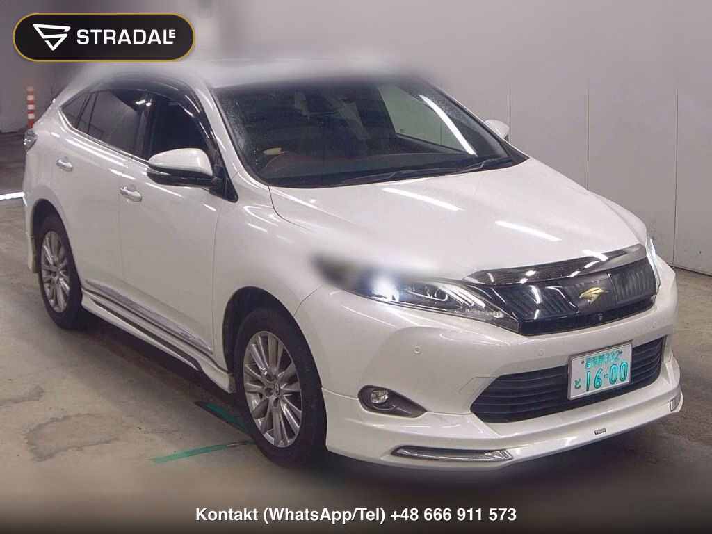 TOYOTA HARRIER PREMIUM ADVANCED PACKAGE 2015, aukcja z Japonii, zdjęcie 1
