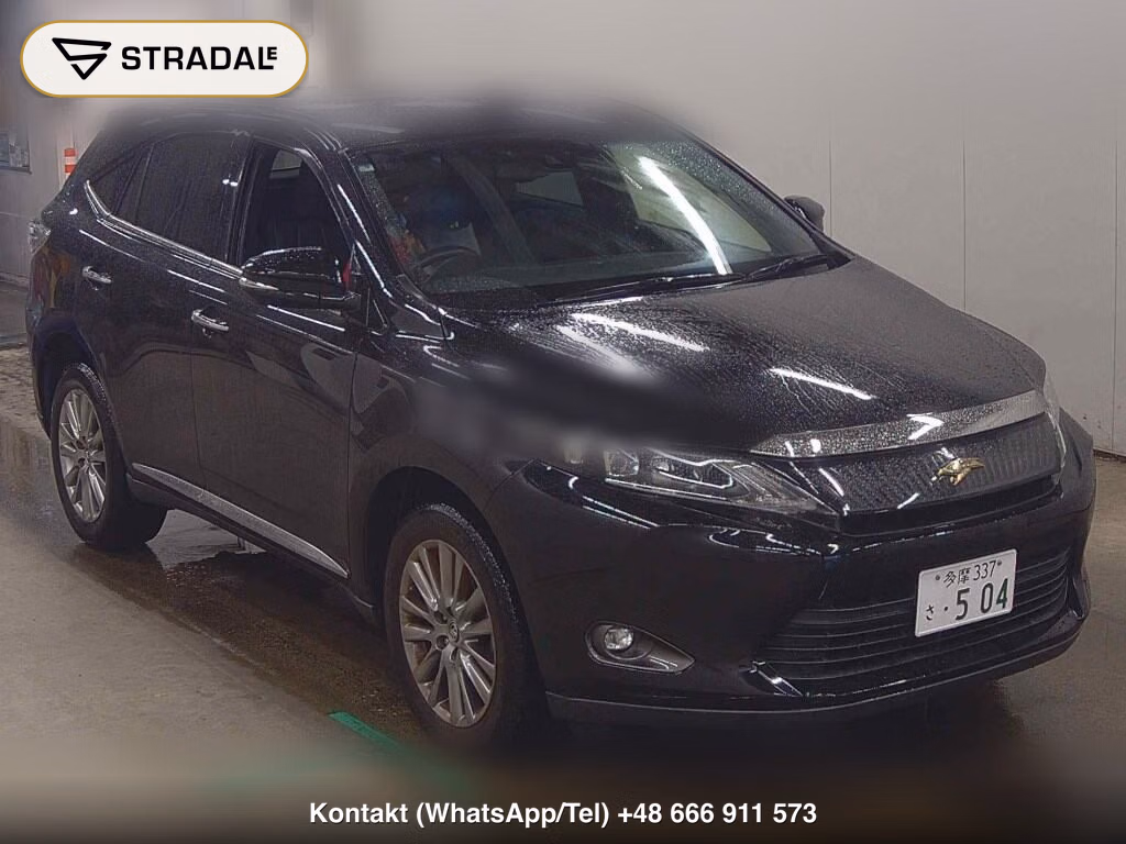 TOYOTA HARRIER 4WD PREMIUM 2017, aukcja z Japonii, zdjęcie 1