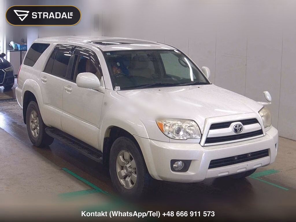 TOYOTA HILUX SURF 5D 4WD SSR-X 2005, aukcja z Japonii, zdjęcie 1