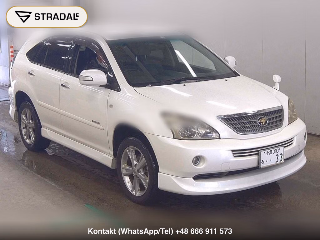 TOYOTA HARRIER HYBRID 4WD PREMIUM S PACKAGE 2008, aukcja z Japonii, zdjęcie 1