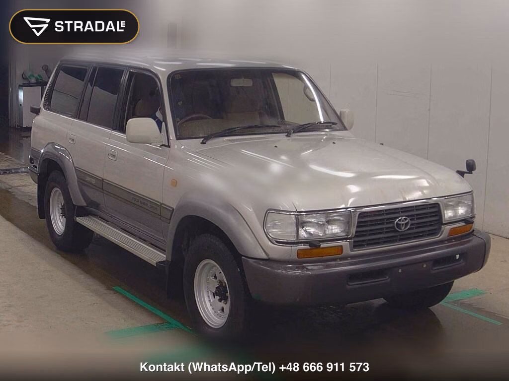 TOYOTA LAND CRUISER 80 4WD VX LIMITED 1997, aukcja z Japonii, zdjęcie 1