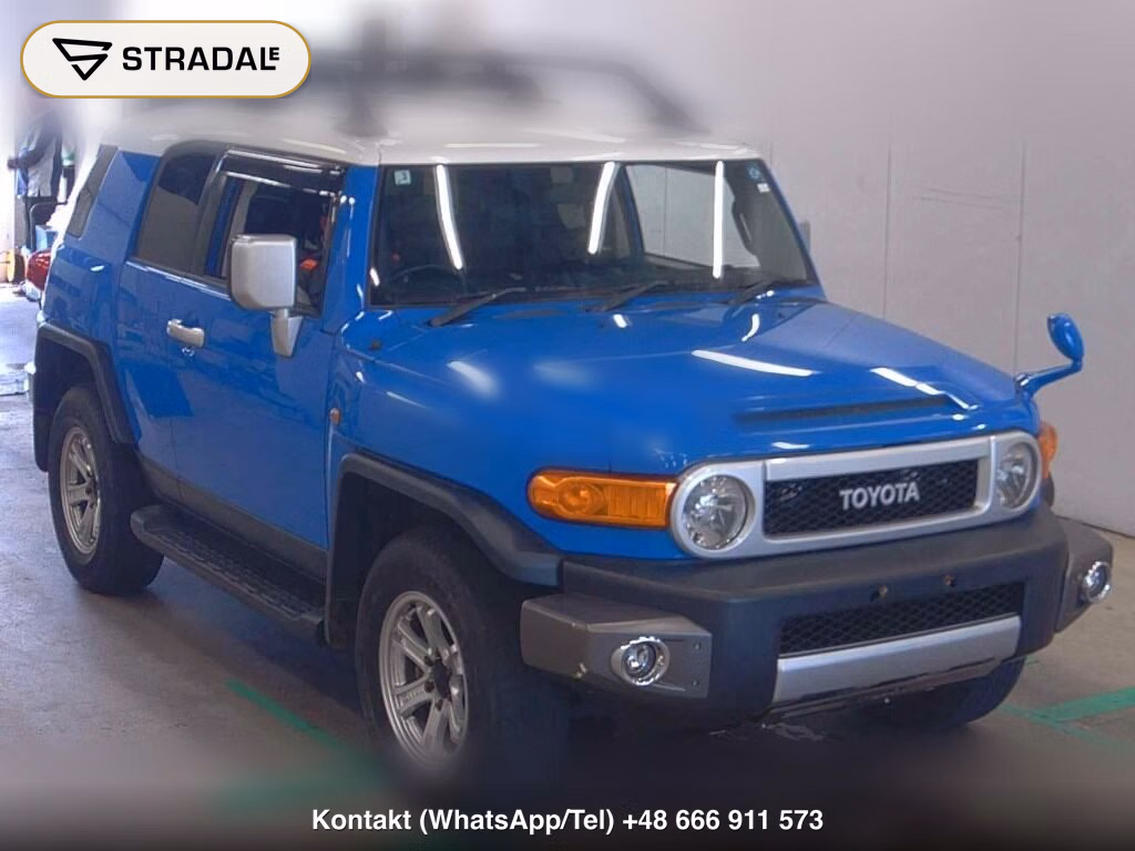 TOYOTA FJ CRUISER 4WD COLOR PACKAGE 2011, aukcja z Japonii, zdjęcie 1