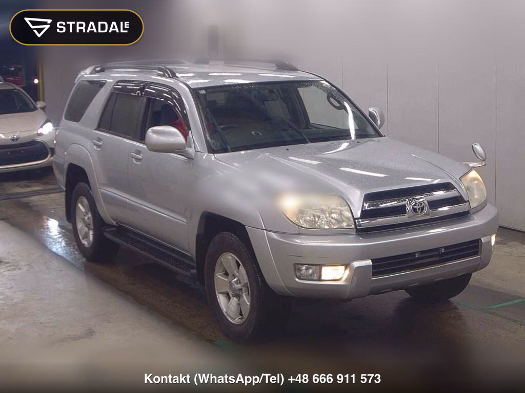 TOYOTA HILUX SURF 5D 4WD SSR-G 2004, aukcja z Japonii, zdjęcie 1