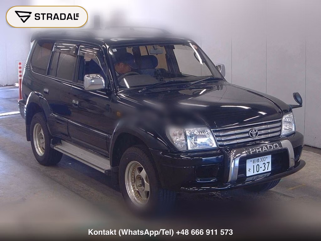 TOYOTA LAND CRUISER PRADO 5D 4WD TX LIMITED 1998, aukcja z Japonii, zdjęcie 1