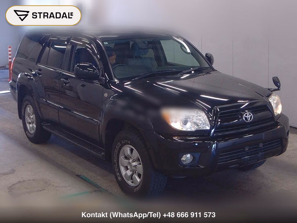 TOYOTA HILUX SURF 5D 4WD SSR-X 2006, aukcja z Japonii, zdjęcie 1