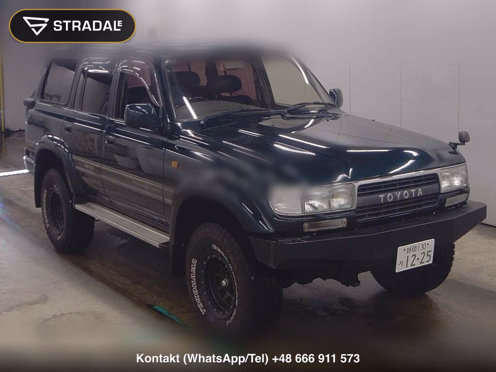 TOYOTA LAND CRUISER 80 4WD VX LIMITED 1993, aukcja z Japonii, zdjęcie 1