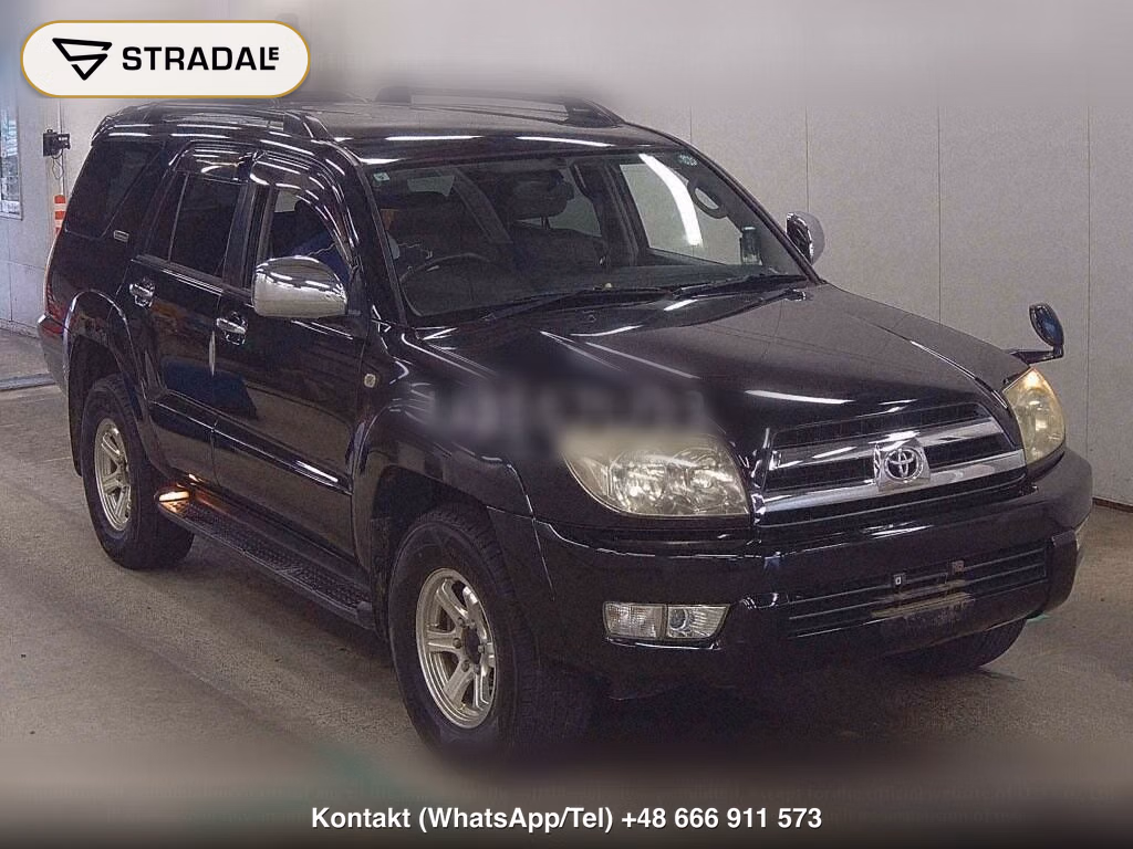 TOYOTA HILUX SURF 5D 4WD SSR-X 20TH ANNIVERSARY EDITION 2005, aukcja z Japonii, zdjęcie 1