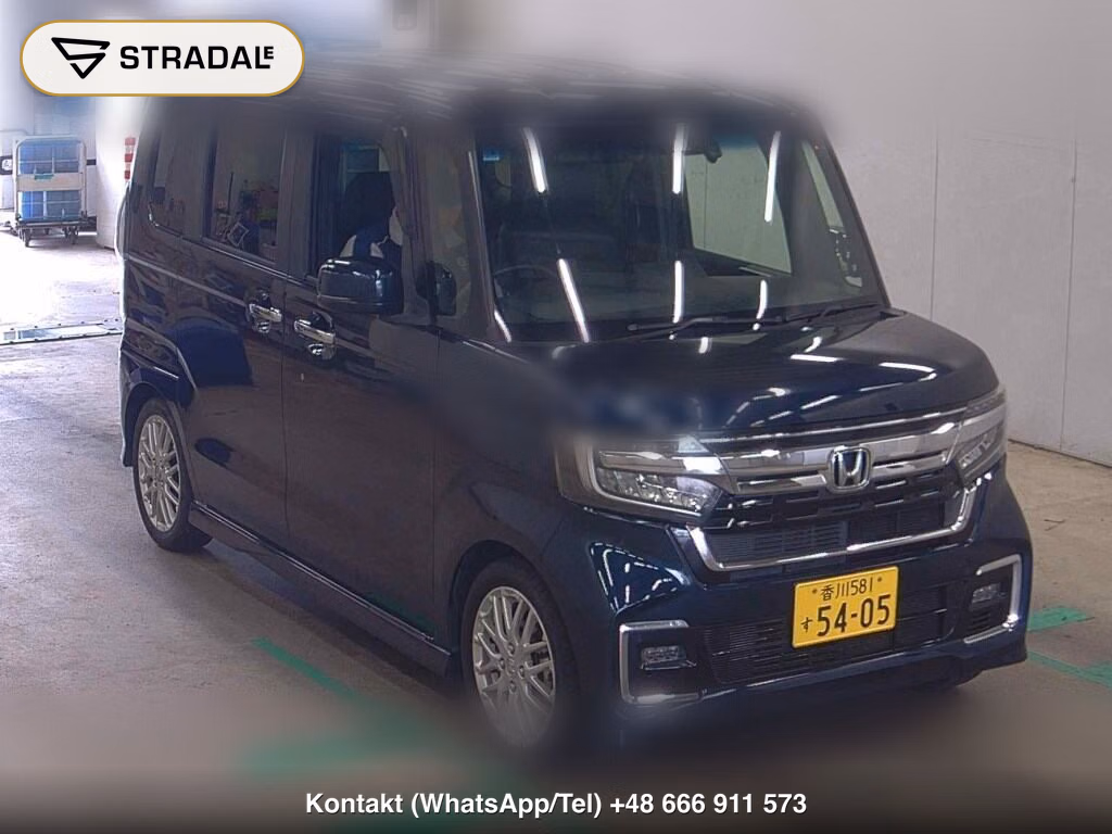 HONDA N-BOX CUSTOM L・TURBO 2021, aukcja z Japonii, zdjęcie 1