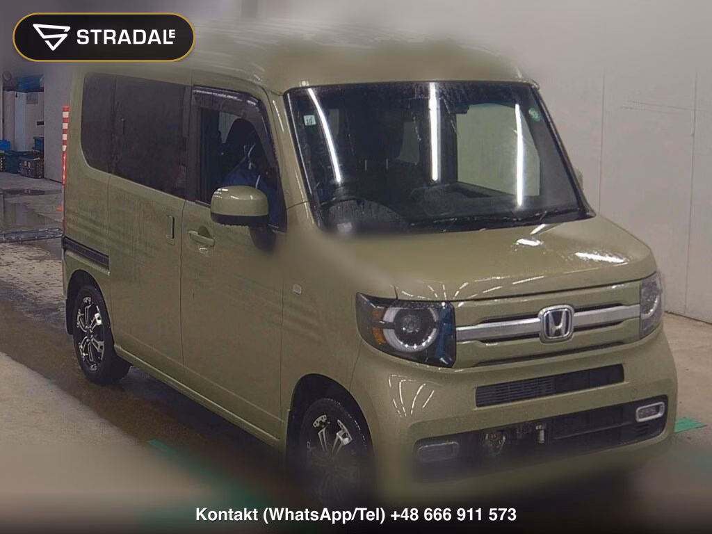 HONDA N-VAN PLUS STYLE FUN・TURBO HONDA SENSING 2018, aukcja z Japonii, zdjęcie 1