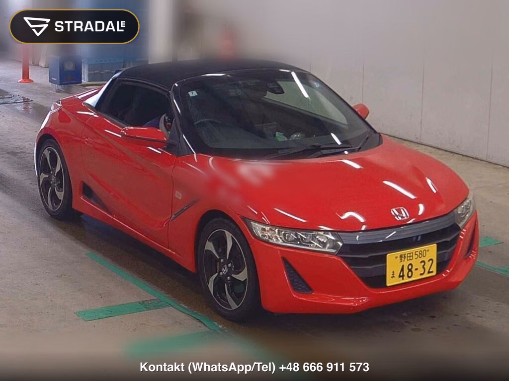HONDA S660 α 2015, aukcja z Japonii, zdjęcie 1