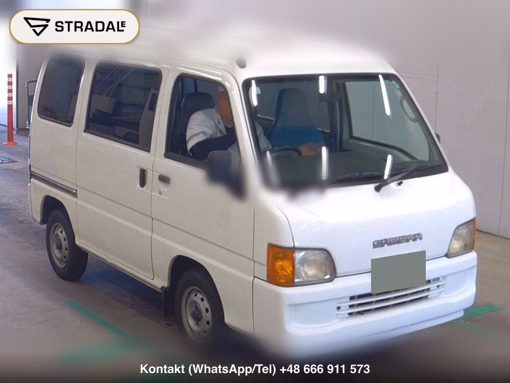 SUBARU SAMBAR VAN 5D 2000, aukcja z Japonii, zdjęcie 1