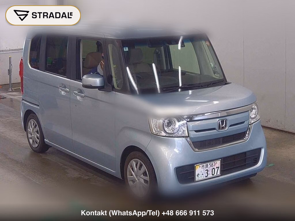 HONDA N-BOX G･L TURBO HONDA SENSING 2019, aukcja z Japonii, zdjęcie 1