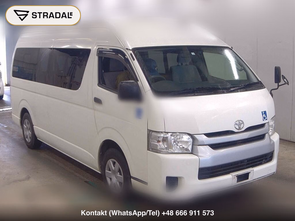 TOYOTA HIACE COMMUTER 4D OTHERS 2017, aukcja z Japonii, zdjęcie 1