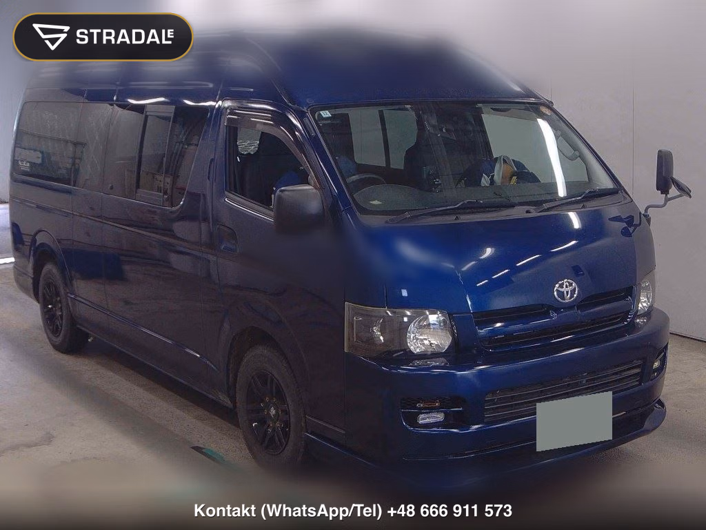 TOYOTA HIACE VAN 4D 4WD OTHERS 2007, aukcja z Japonii, zdjęcie 1