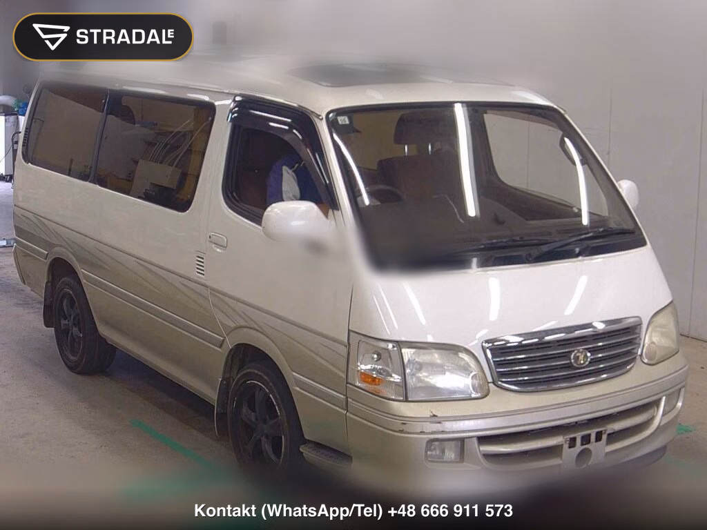 TOYOTA HIACE WAGON 4D SUPER CUSTOM G 2001, aukcja z Japonii, zdjęcie 1