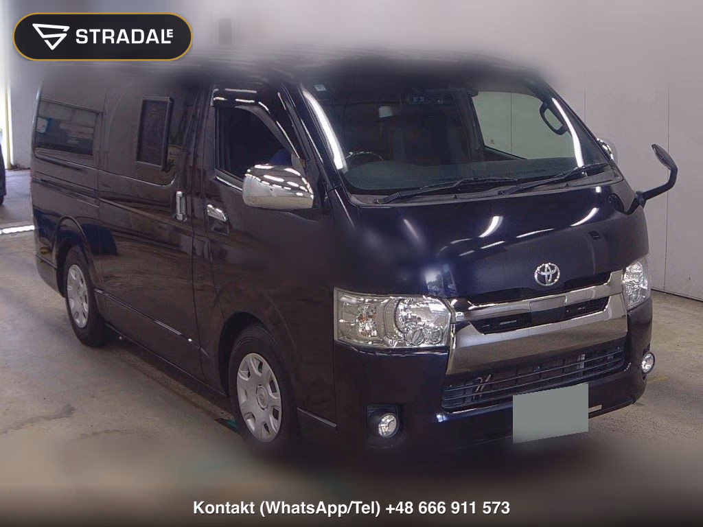 TOYOTA HIACE VAN 5D LONG SUPER GL DARK PRIME2 2019, aukcja z Japonii, zdjęcie 1