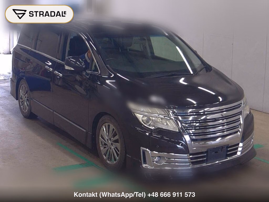 NISSAN ELGRAND 5D RIDER 2014, aukcja z Japonii, zdjęcie 1
