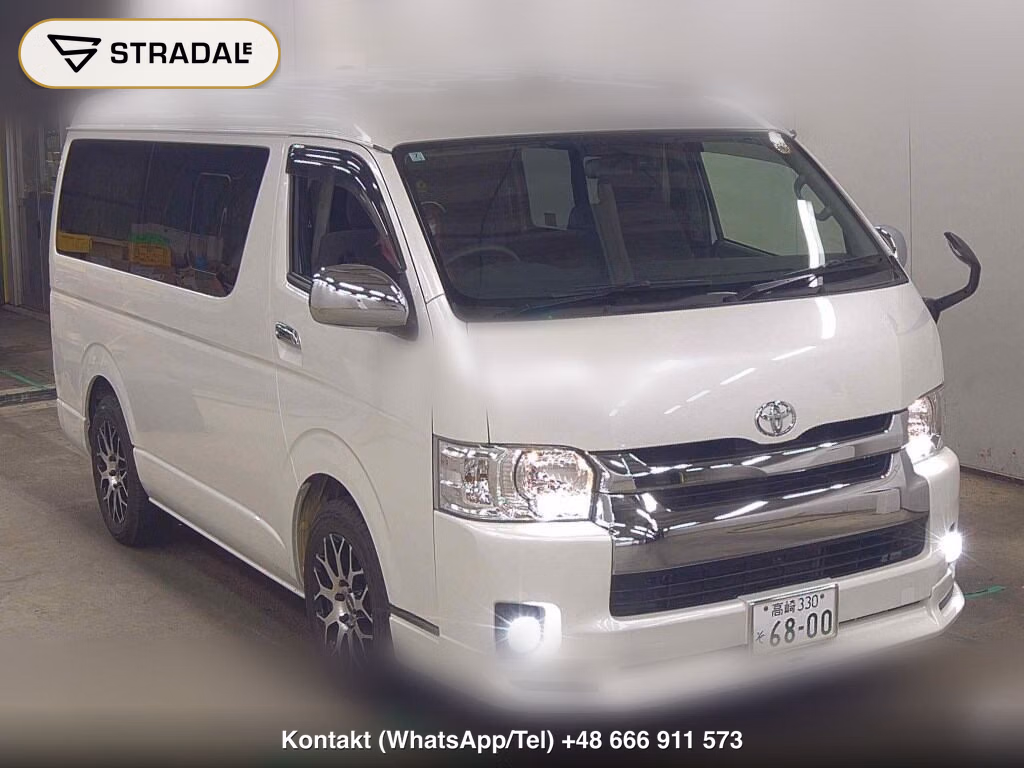 TOYOTA HIACE WAGON 4D 4WD GL 2014, aukcja z Japonii, zdjęcie 1