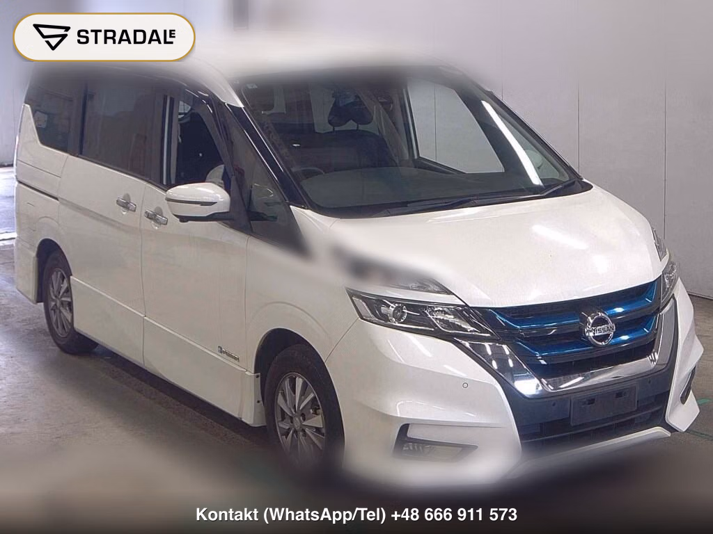 NISSAN SERENA 5D E-POWER HIGHWAY STAR V 2019, aukcja z Japonii, zdjęcie 1