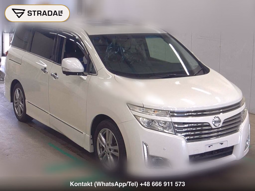 NISSAN ELGRAND 5D 4WD 350 HIGHWAY STAR PREMIUM 2012, aukcja z Japonii, zdjęcie 1