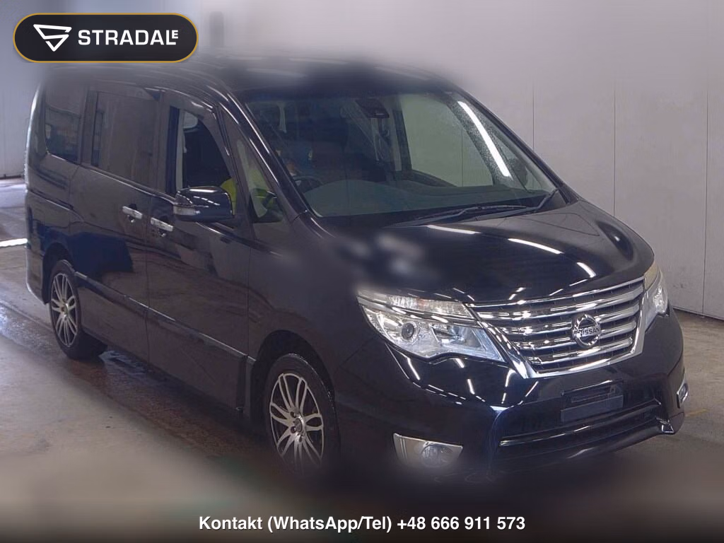 NISSAN SERENA 5D 4WD HIGHWAY STAR 2014, aukcja z Japonii, zdjęcie 1
